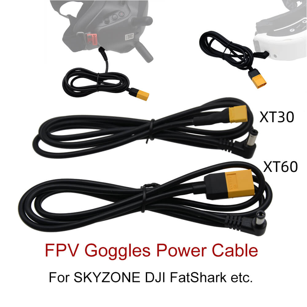 1.2M FPV Goggles Power Cable X - đánh giá và giá Skyzone Sky04X Pro Oled Fpv Goggles